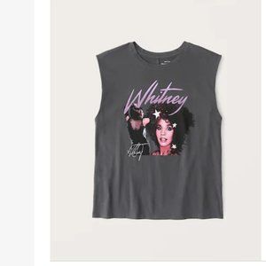Relaxed Whitney Muscle Tee - Abercrombie + Fitch